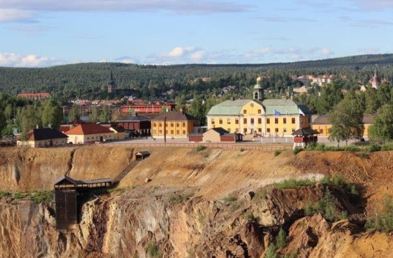 Falu Mine (Falu Gruva), Falun, Dalarna County, Sweden